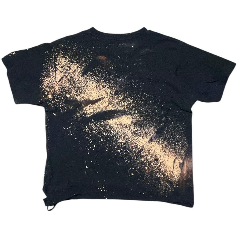 ⚡️ Led Zeppelin 1977 Tour Tee 🖤 Bleached‎ Distressed Rock Graphic Shirt M - Picture 5 of 5